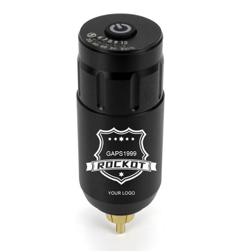 Mini Rocket Tattoo Battery Wireless Rechargeable Lightweight Power Supply Interface Rotary Tattoo Ma