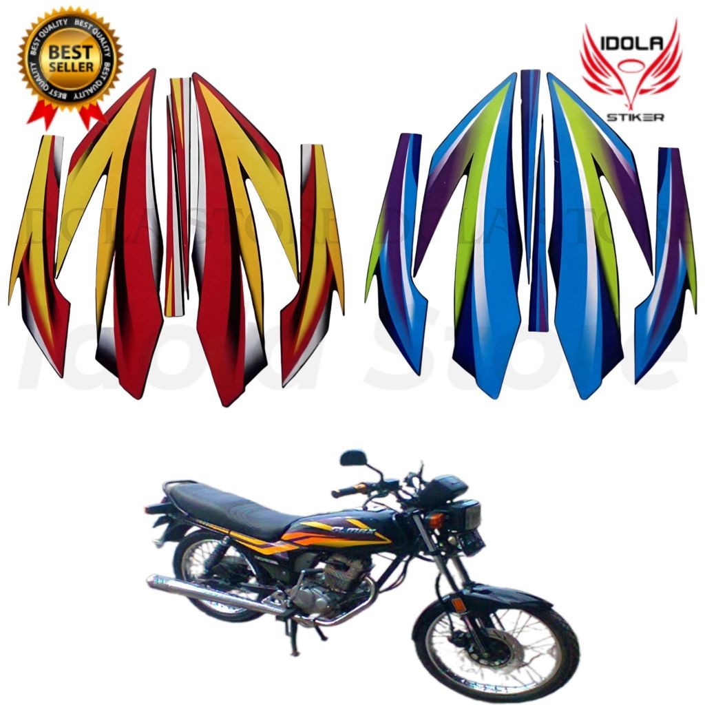 STRIPING STANDART HONDA GL MAX 2004 | STIKER BODY HONDA GL MAX 2004 | ORIGINAL TERMURAH