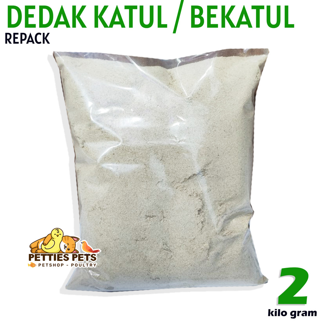 PTS Dedak Katul Bekatul Pakan Ayam Bebek Unggas 2 kg Murah / Huut Padi Murah