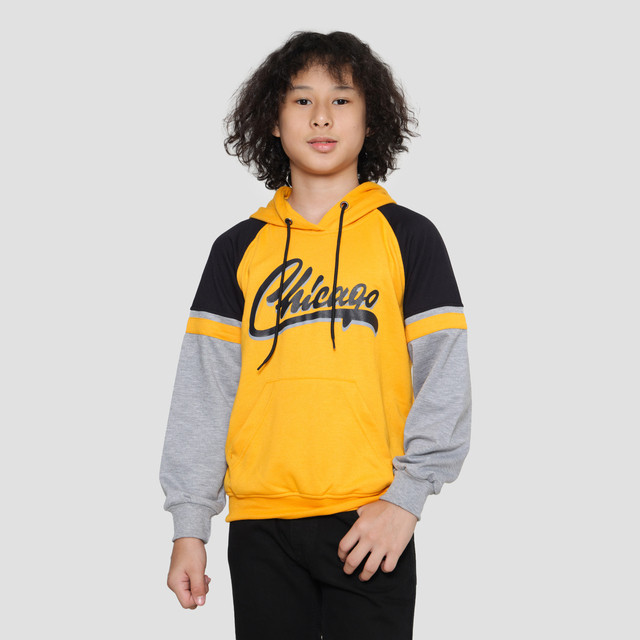 Nevada Raglan Hoodie Sweater Anak Laki-laki 119915282