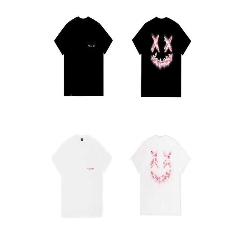 【ORI】 Kaos RICKYISCLOWN CHERRYBLOSSOM HALO JOKER SMILEY T-SHIRT