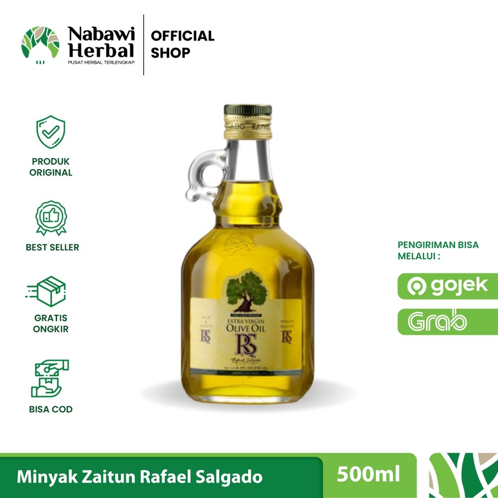 

RS RAFAEL SALGADO - Minyak Zaitun Extra Virgin Olive Oil 500ml | MajaHerbal