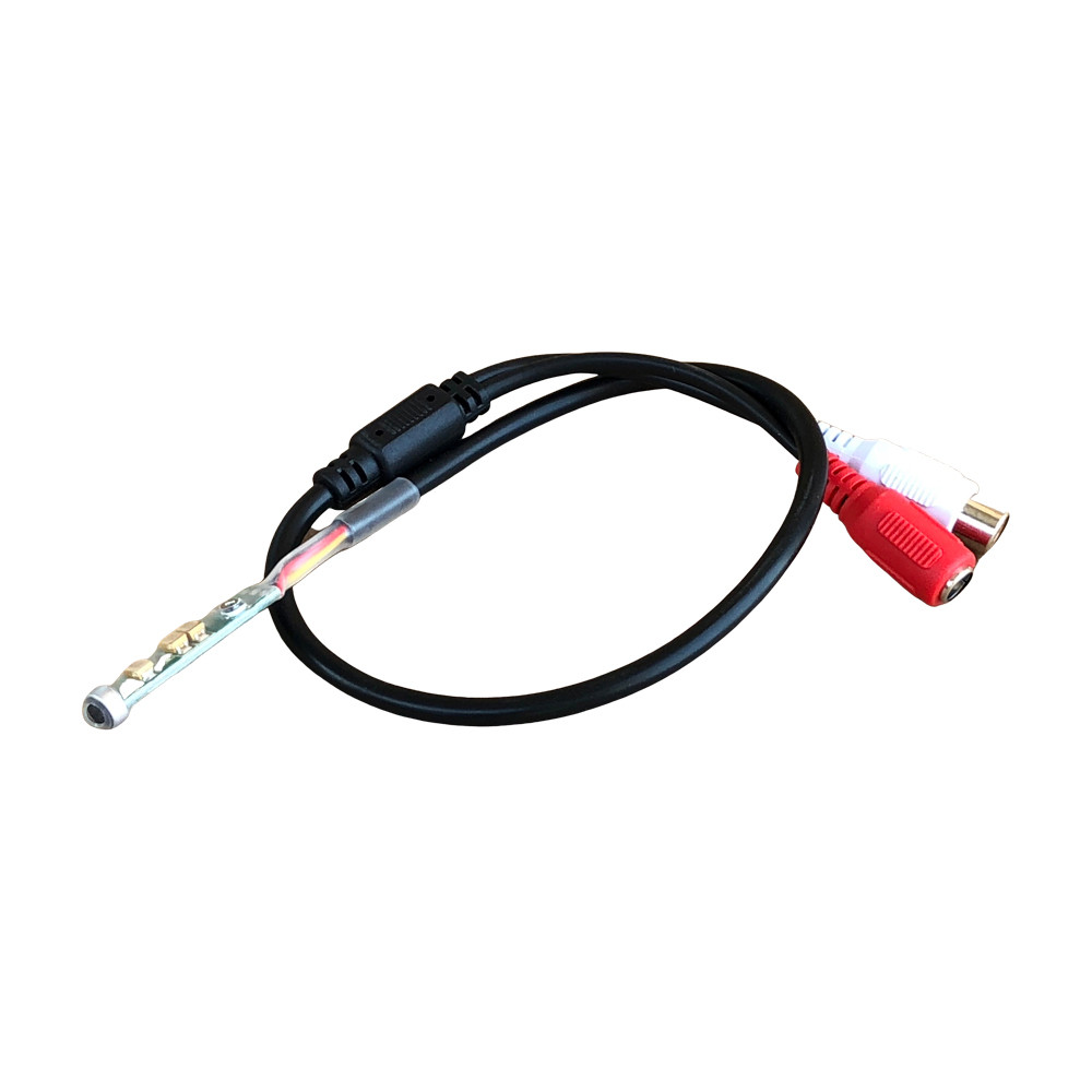 High Sensitivity High Fidelity Hidden CCTV Surveillance System Camera DC9v-12v Audio MIC Security Mi