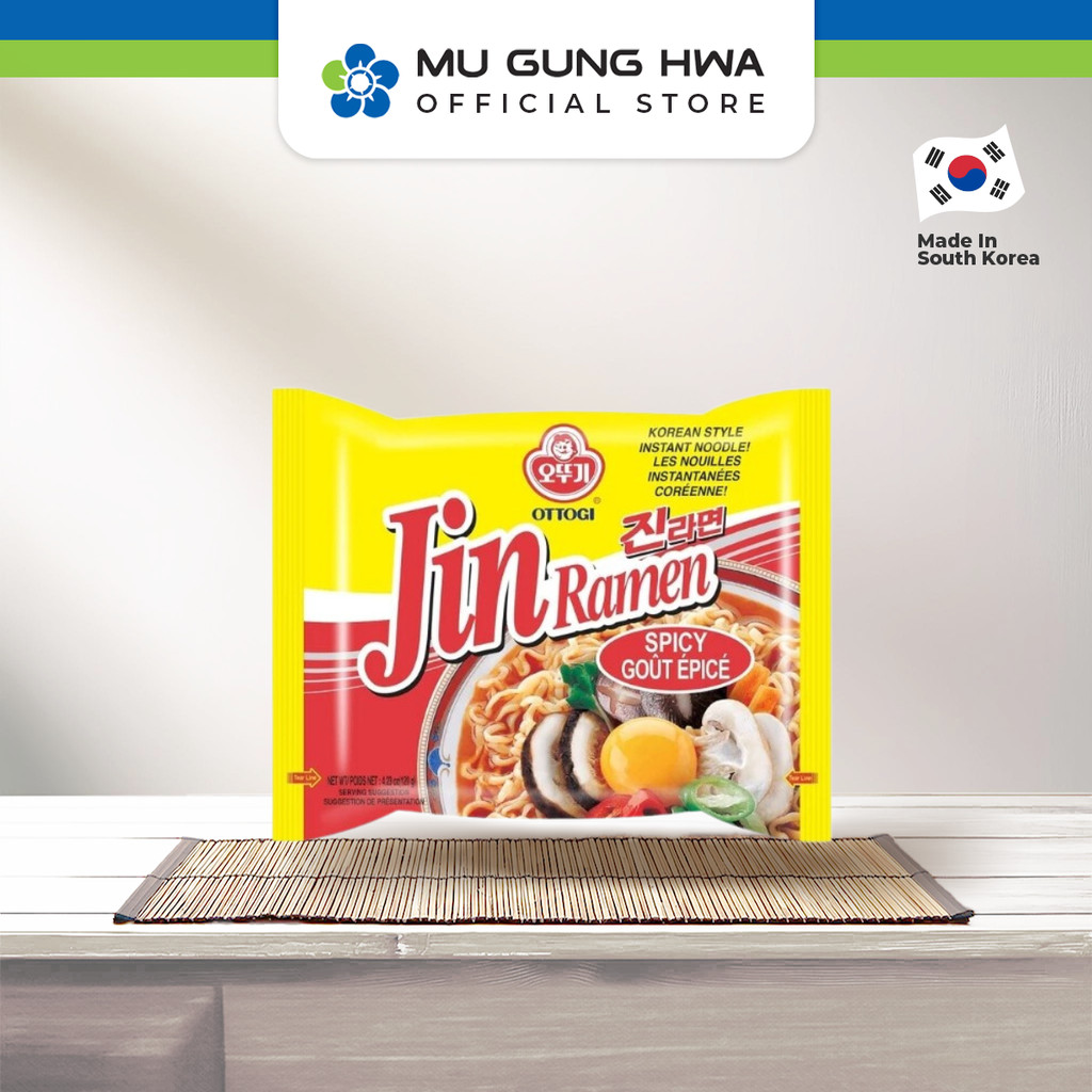 

Ottogi Jin Ramen Korea Hot Spicy 120g*