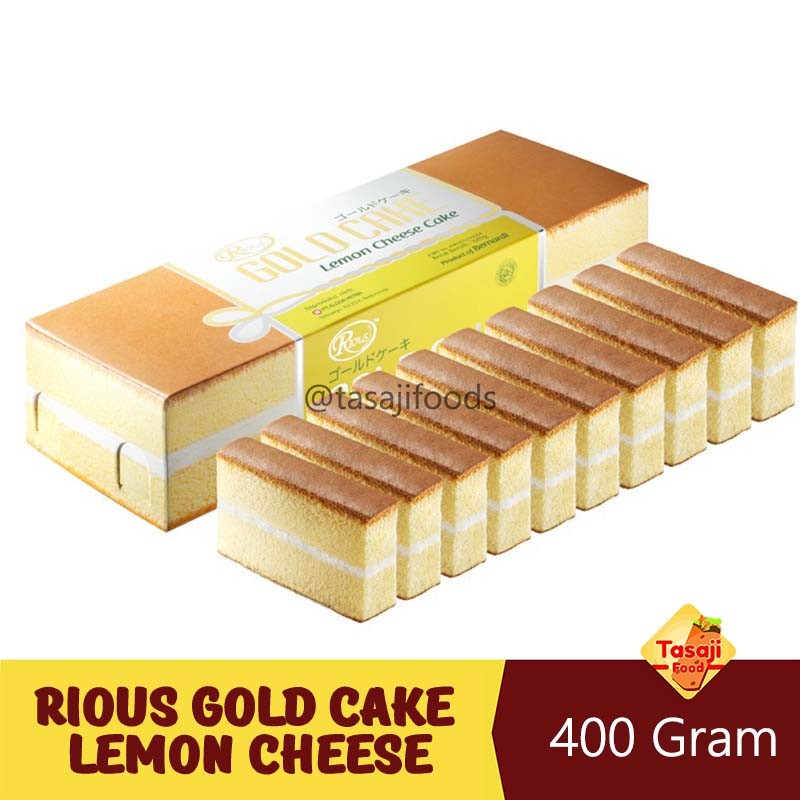 

Rious Gold Cake Lemon Cheese Cake 400 Gram