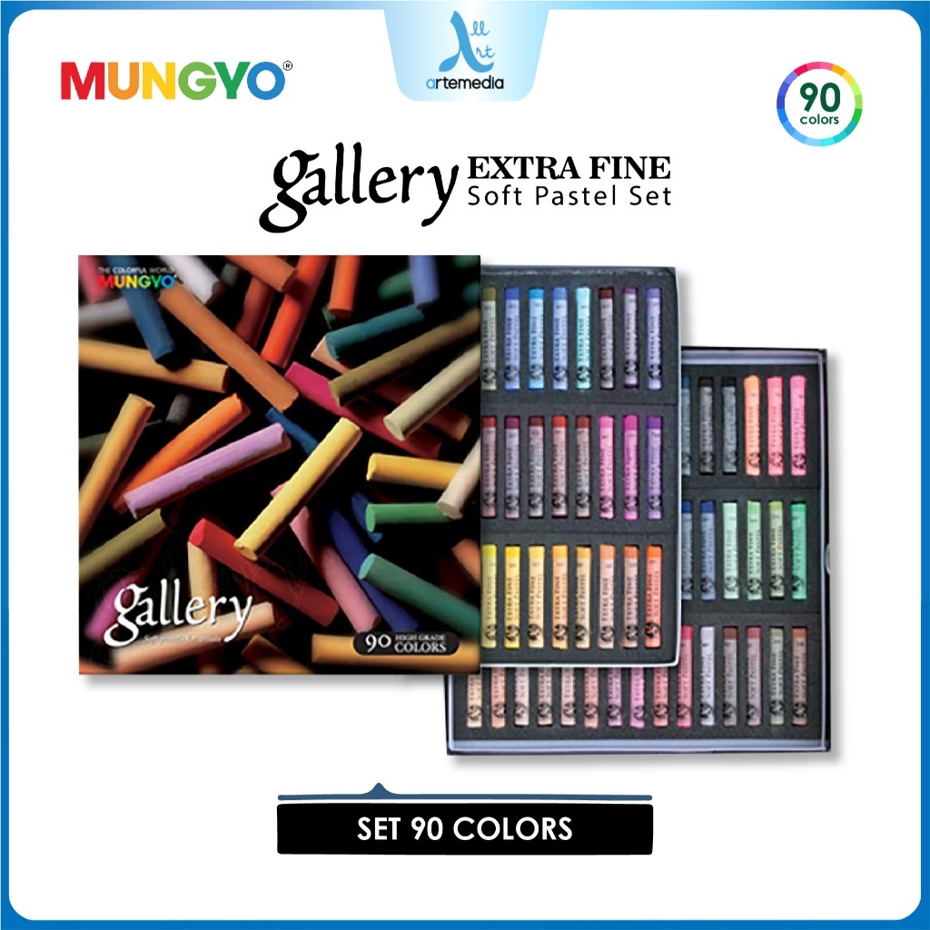 

Gramedia Surabaya - Mungyo Gallery Artists Extra Fine Soft Pastel Set 90 Crayon but