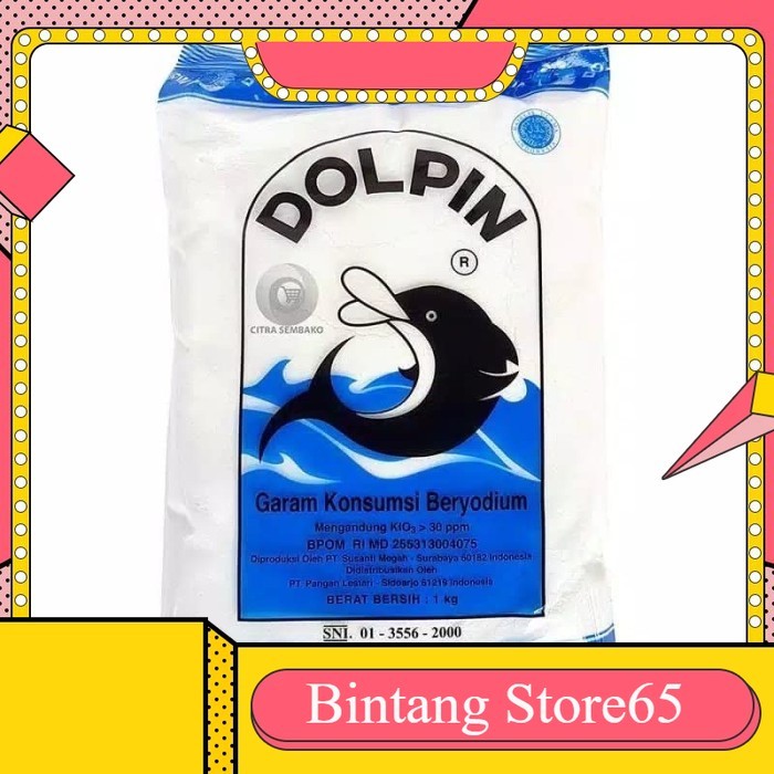 

garam dolphin 1kg x12 dus .