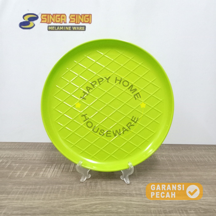 SINGA SINGI TRAY DINNER / NAMPAN BULAT MOTIF MELAMIN 32x32x2,5cm TA5302S