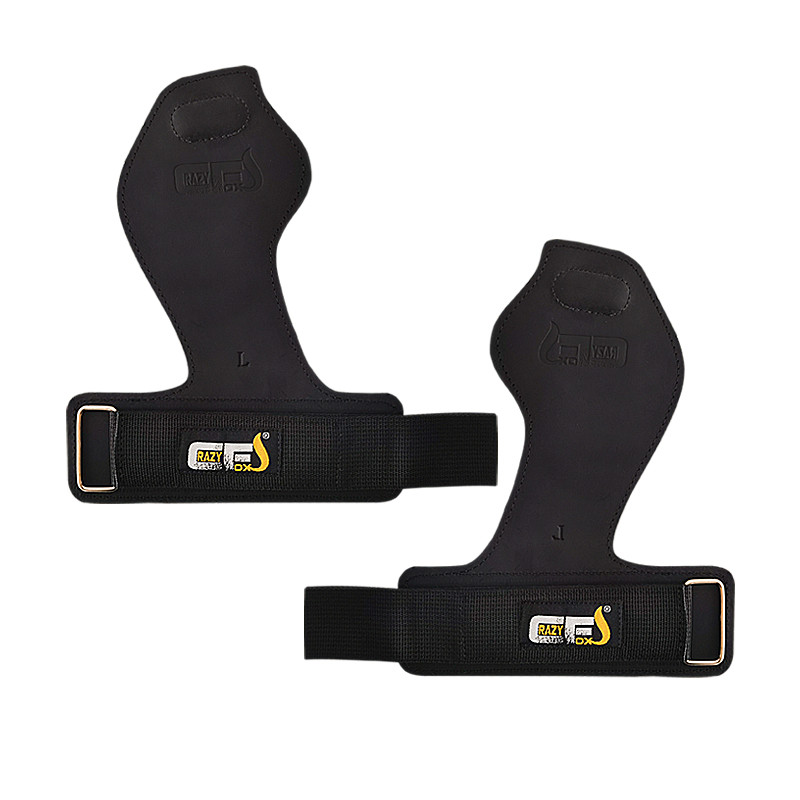 Death Grips, Lifting Straps for Deadlifts, Pull Ups, Heavy Shrugs,Padded Support,Palm Protection & I