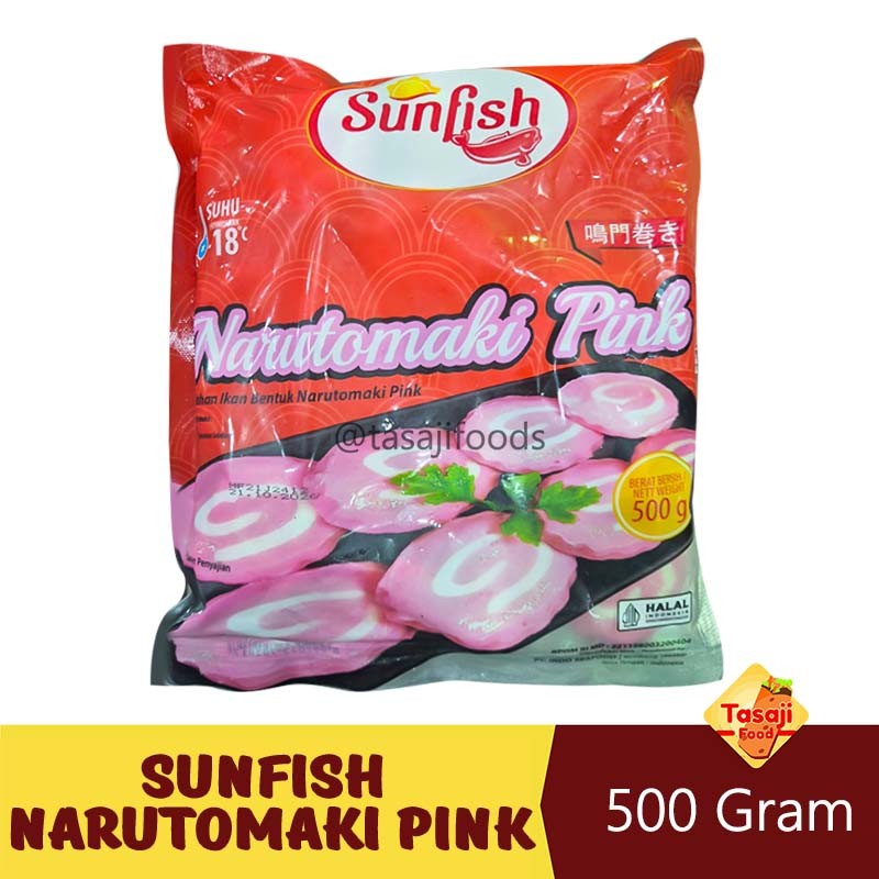 

Sunfish Narutomaki Pink 500 Gram Olahan Ikan