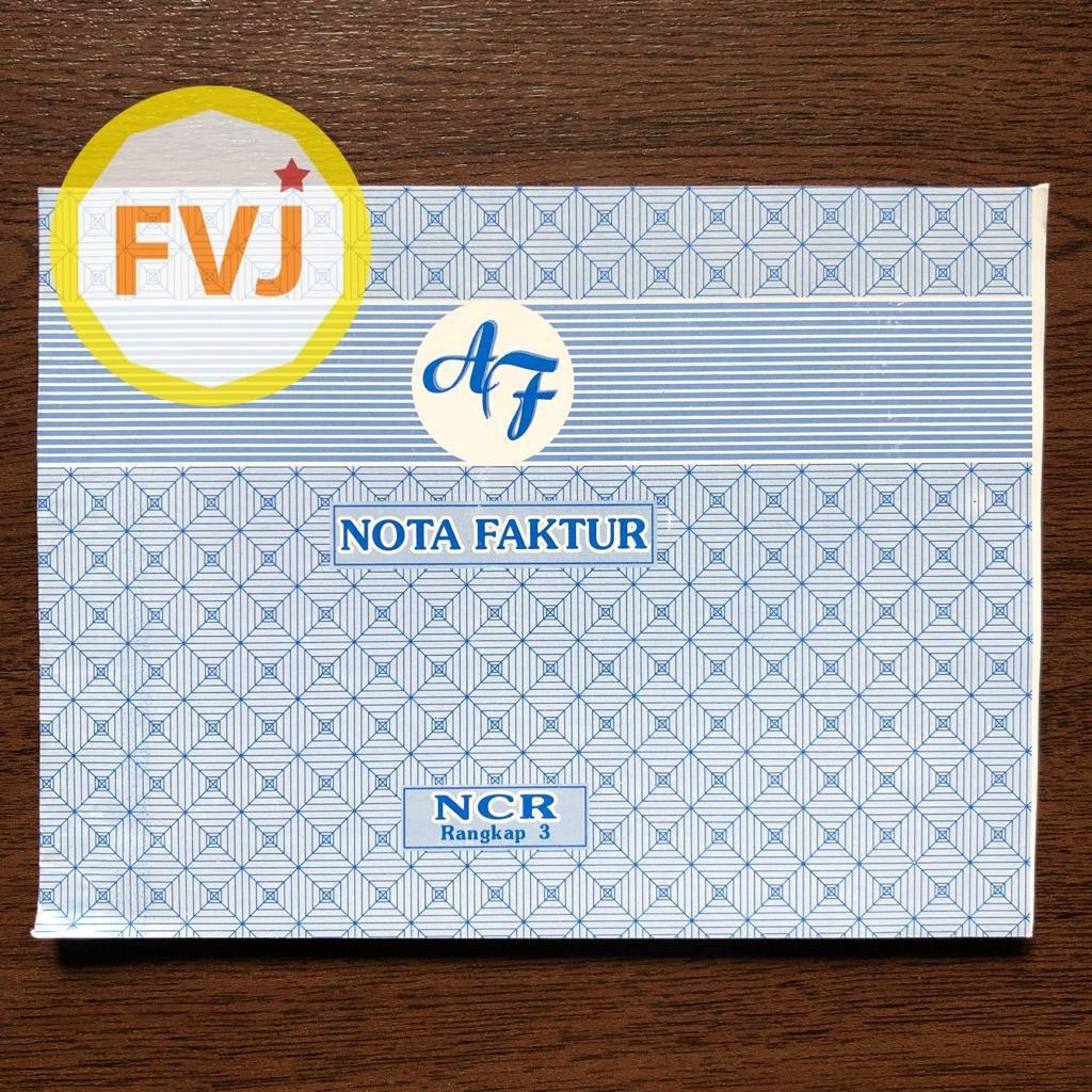 

1pak 10 Buku Nota Faktur Besar 2 3 4 Ply NCR Faktur Rangkap 2 3 4 AF - 24sheet Terbaik