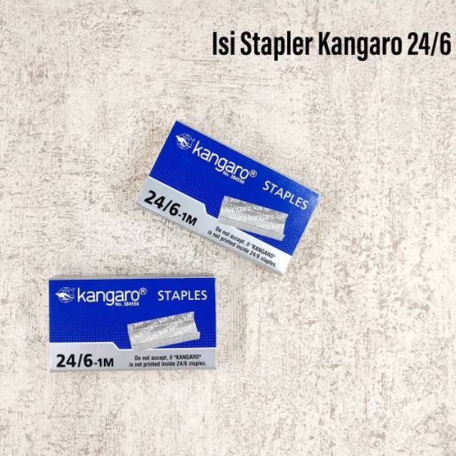 

[CCATK] Isi Stapler 24/6 Kangaro