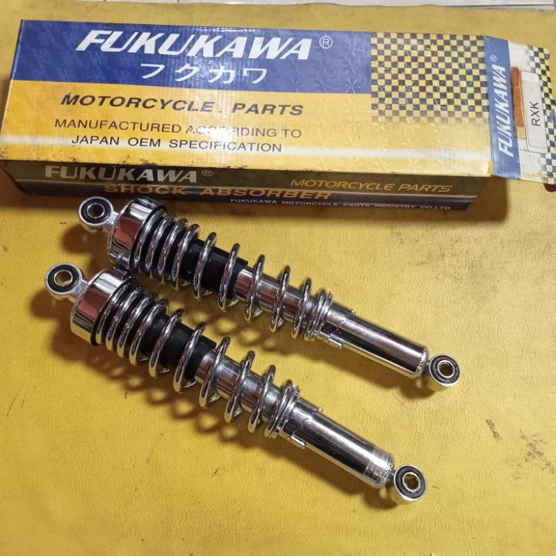 shockbreaker belakang Yamaha RX-King RX king RX spesial chrome NOS Fukuyama