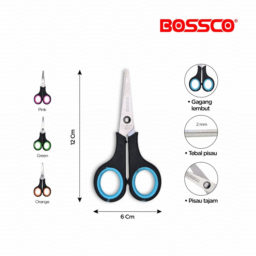 

Gunting Scissors BOSSCO BC-904