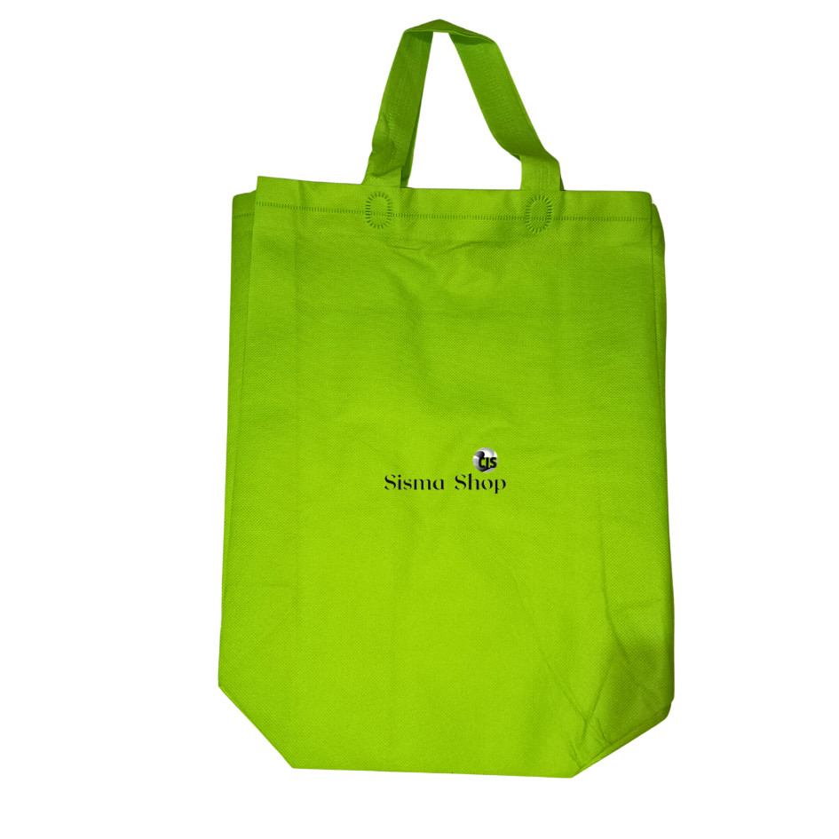 

Tas Spunbond 30 X 40 X 10 Hijau Stabilo / Goodie Bag 30X40X10 Warna Hijau Stabilo
