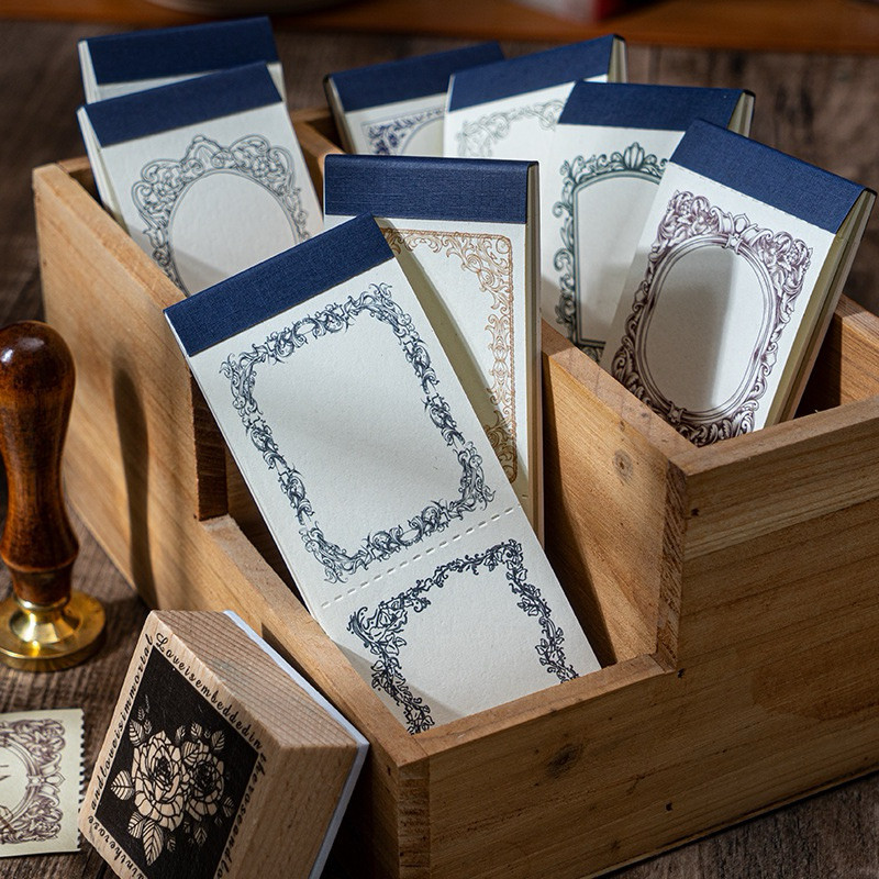 

Journamm.id Buku catatan selamat siang Seri perbatasan seni Barok multi-bahan dasar retro sederhana 8 gaya