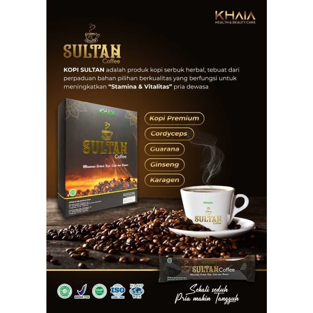 

COFFEE SULTAN KHAIA ORIGINAL 1 BOX (isi 10 sachet)