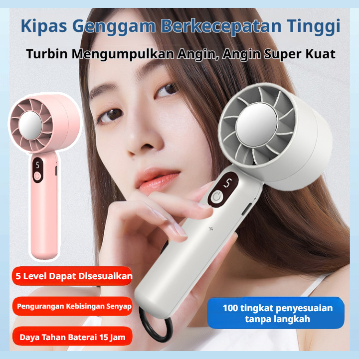 【COD】Outdoor Portable Turbine Powerful Mini Sound Fan