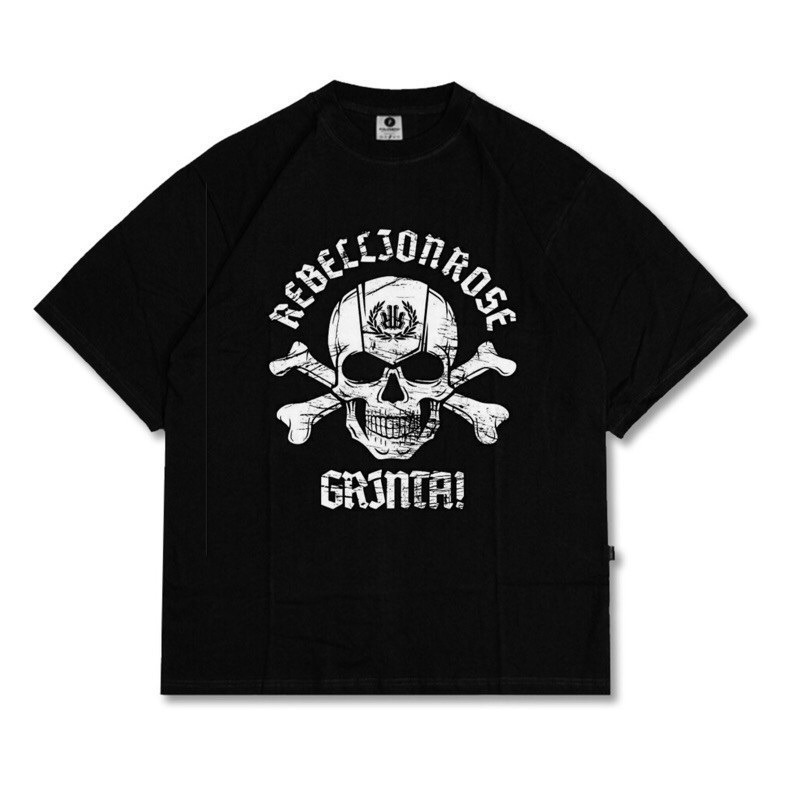 Kaos Band Rebellion Rose - Sehat Selalu Saudaraku - Kaos Musik - Tshirt Black -baju distro pria wani