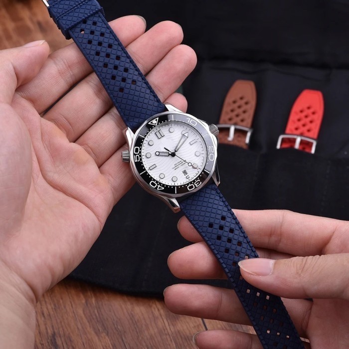 fkm rubber strap 20mm coklatSeiko strap 20mm Quickrealese