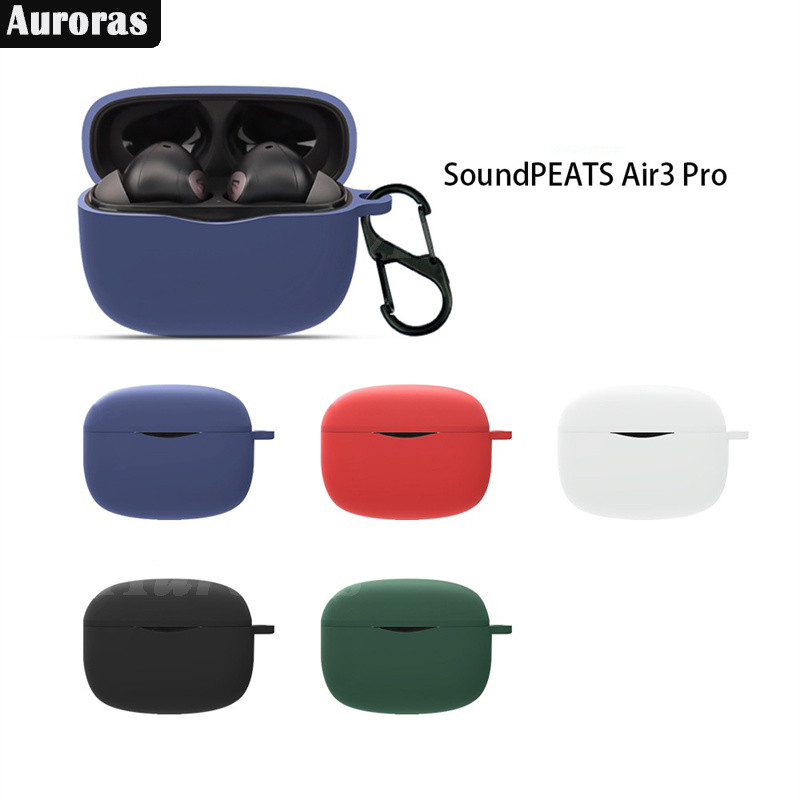 Untuk SoundPeats Air3 Pro Case Wireless Bluetooth Headset Charging Box Protector Cover Casing Siliko
