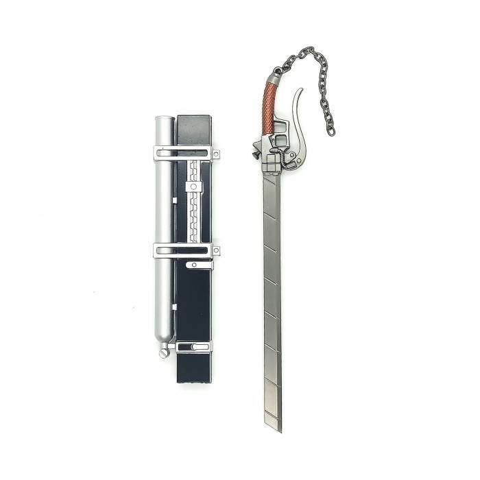 gantungan pedang 22 cm attack on titan 3d maneuver gear