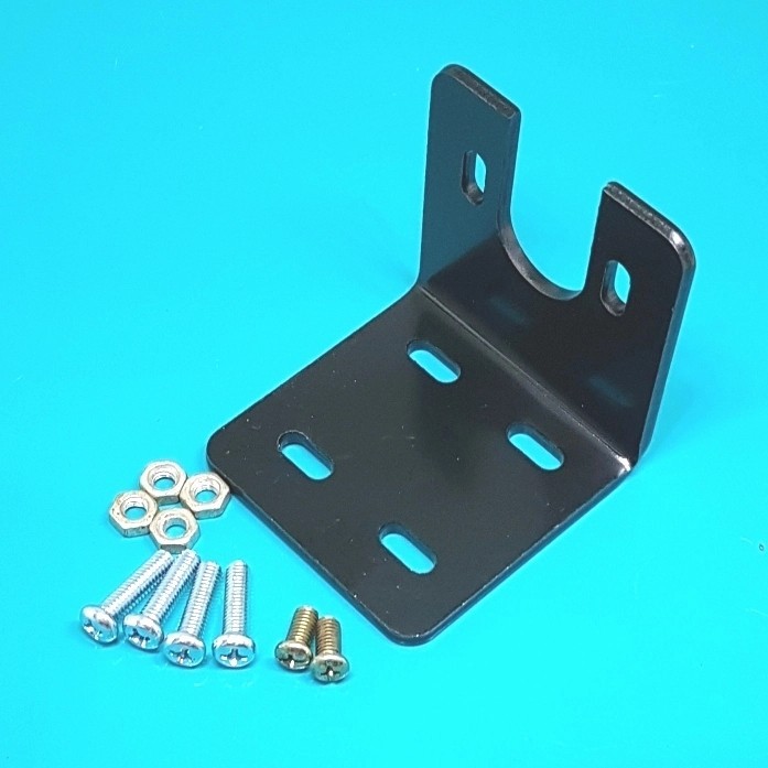 Iron Bracket Dudukan Holder Dinamo Motor DC 775 Bor Gergaji