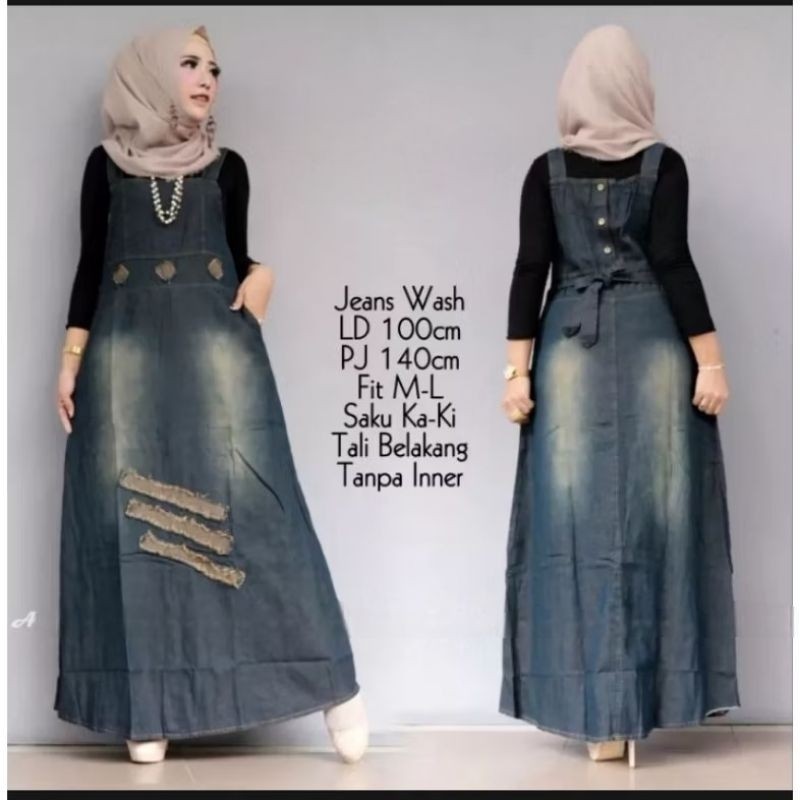 Terbaru 2025  Overoll Jeans  Premium // Overoll Jeans Wanita Kekinian // Baju Kodok Cewek Remaja PRO