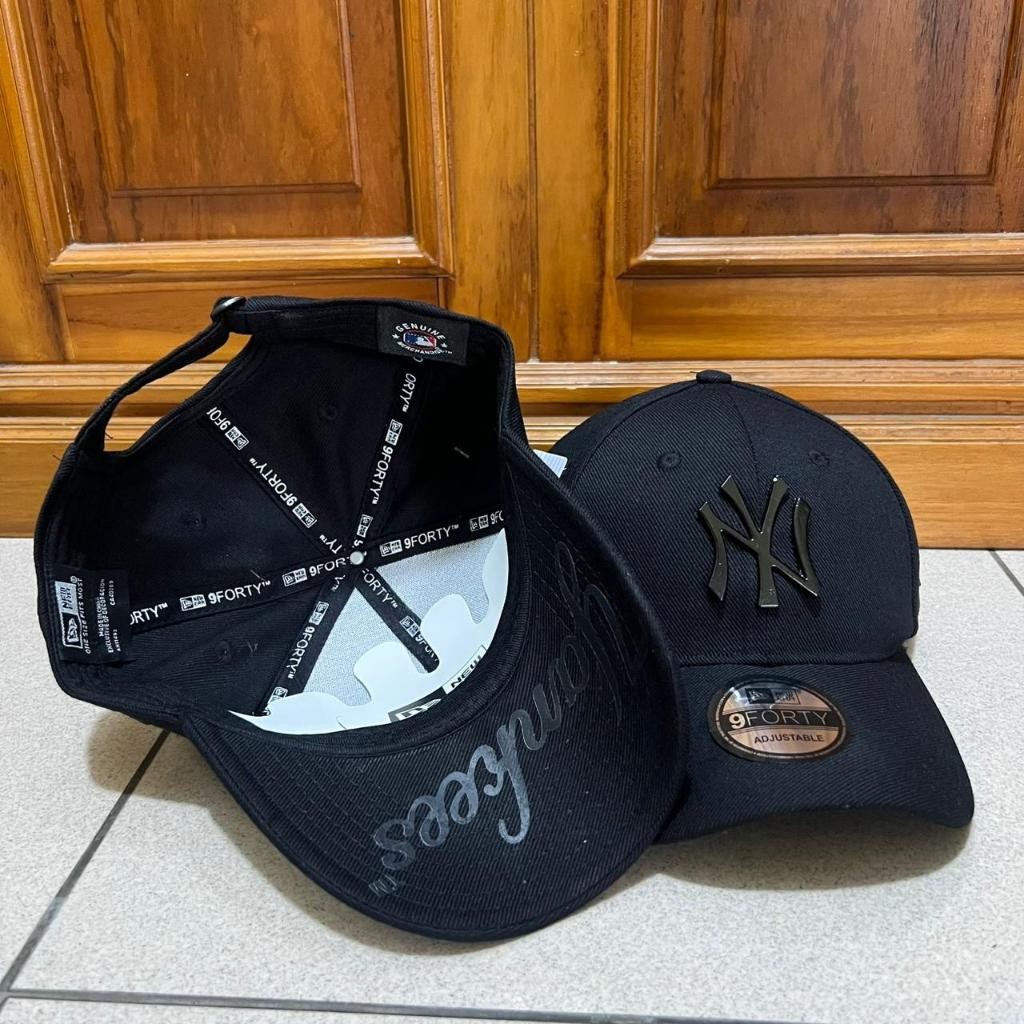 Topi Baseball NY Logo Besi Baseball  Pria Wanita NY New Era Import Mirror Premium