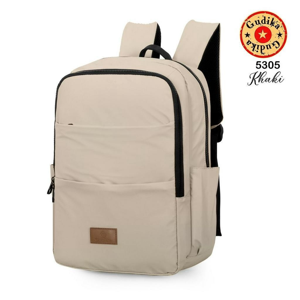 GUDIKA.ID - Gudika 5305 / Ransel Laptop Kulit Waterproof Import Gaya Kekinian Korea