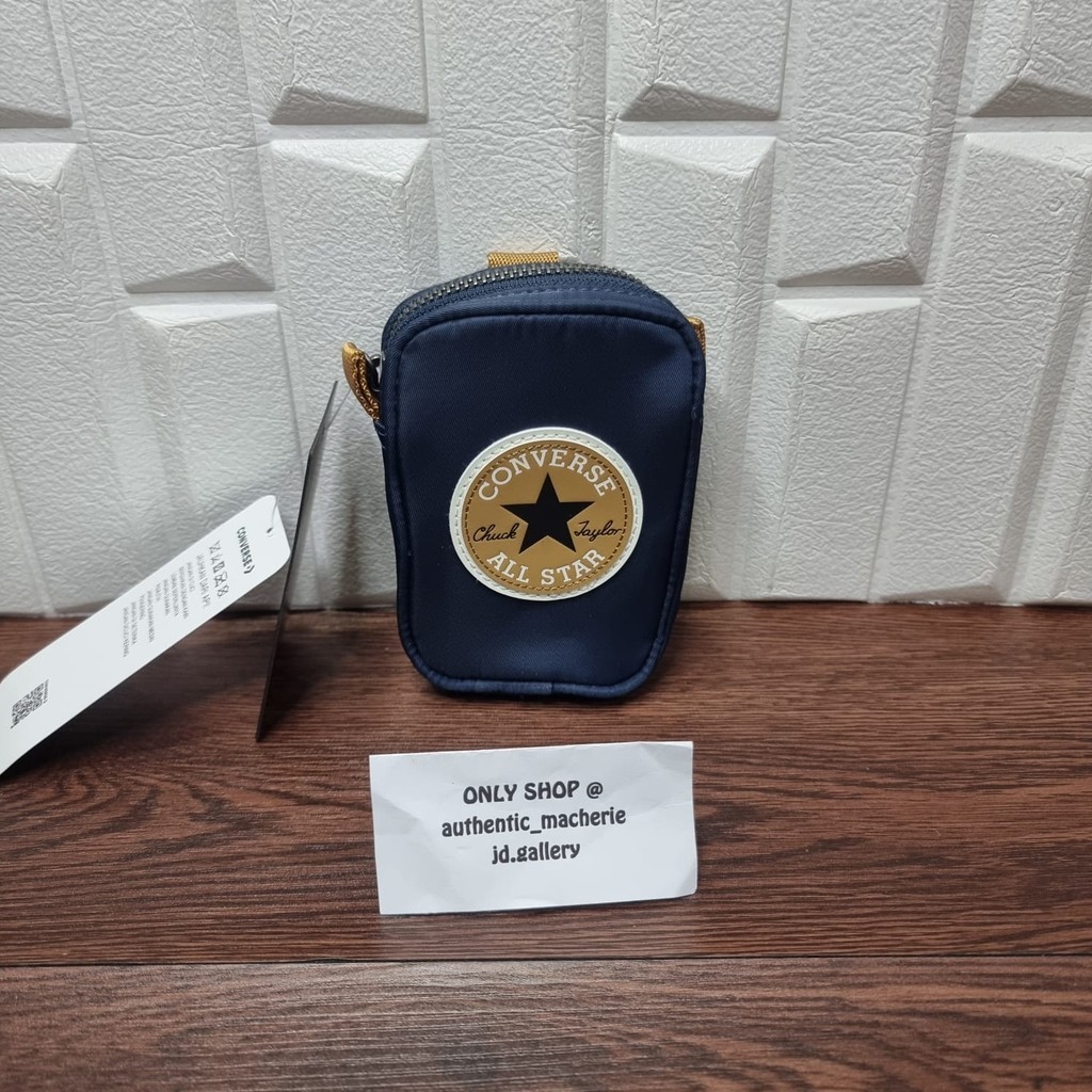 ORIGINAL SALE 70% DOMPET COIN CONVERSE COIN WALLET 10024557-A01 NAVY