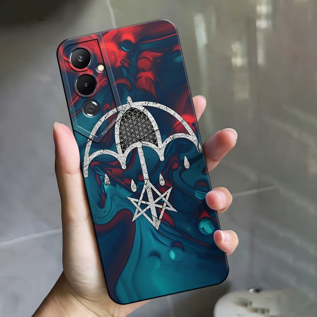 Soft Case Tecno Pova 4 Pova 4 Pro Case Motif BMTH Case Fusion Pova 4 Pro Case Silikon Pro Camera Kes