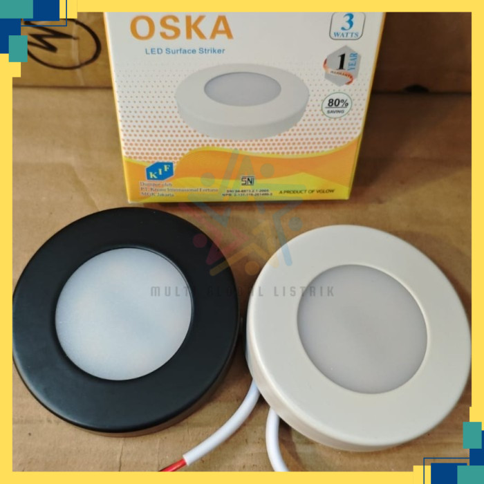 LAMPU DOWNLIGHT LED OUTBOW MINI 3W / DOWNLIGHT OUTBOW LED 3 WATT - Putih