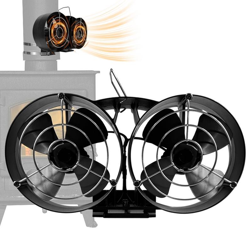 Heat Powered Wood Stove Fan Heat Powered Wood Stove Non Electric Fan Stove Efficient Heat Distributi
