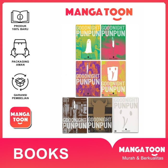 Komik Goodnight Punpun, 7 Books series (Engllish) - MangaToon