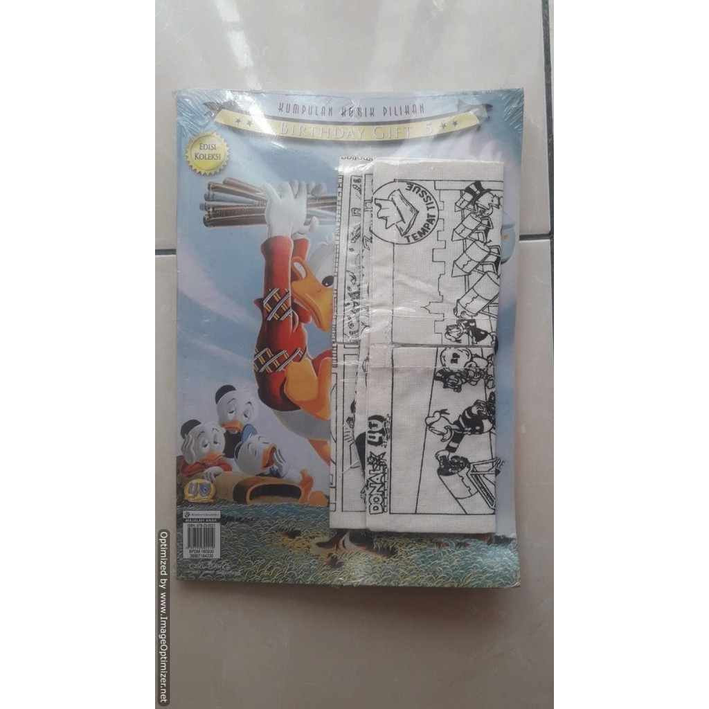 BUKU KOMIK Edisi Koleksi DONAL BEBEK  BIRTHDAY GIFT 5