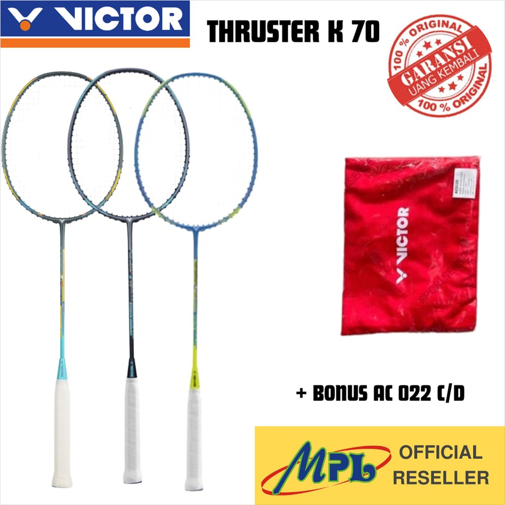 RAKET BADMINTON VICTOR THRUSTER K 70