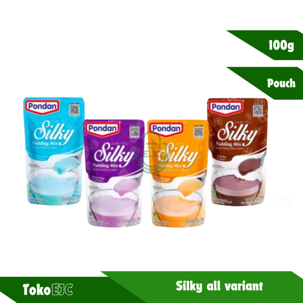 

Pondan silky pudding bubuk instan all variant 100gr