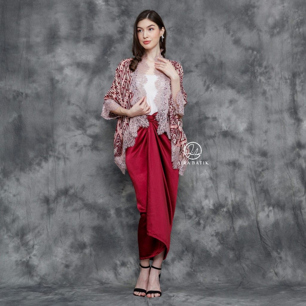 AIRA BATIK _ Cape Bolero Motif | Bolero Motif | Outer Batik | Outer Batik  Raya Outfit I Lebaran Out
