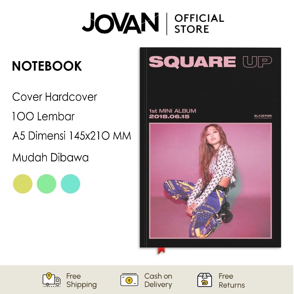 

Notebook Hardcover Custom Black Pink 1 Buku Tulis Catatan Note Agenda Planner Jurnal Diary Notebook Anime
