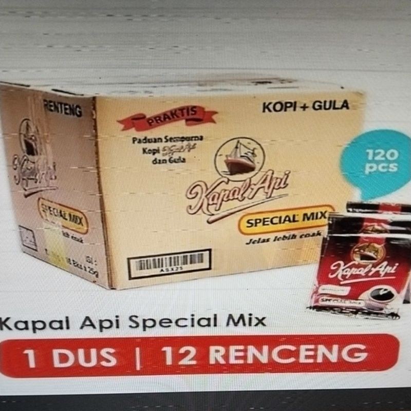

PROMO!! Kapal Api Special Mix 1 Dus Isi 120 Pcs