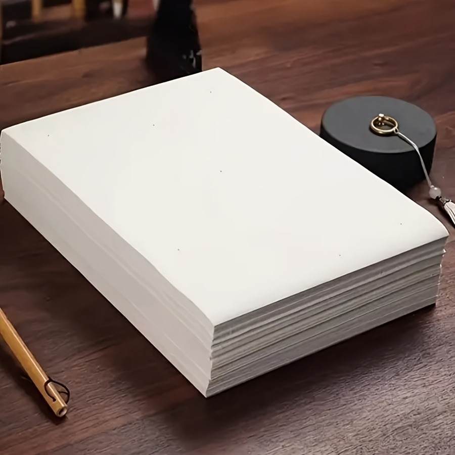 

100/200 pcs of half-cooked Chinese painting rice paper, suitable for calligraphy and brush painting, the ideal choice for artist