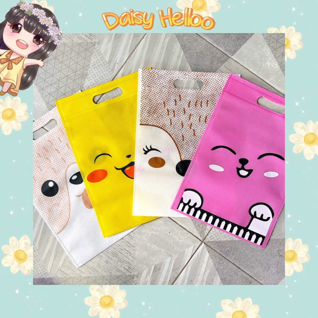 

Tas Bingkisan Snack Ultah Karakter Dog Deer Pikachu Pink Cat Hampers Kado Ulang Tahun Parcel Goodie Bag Happy Birthday Spunbond Hadiah Anak Bjm Banjar Banjarmasin DaisyHelloo