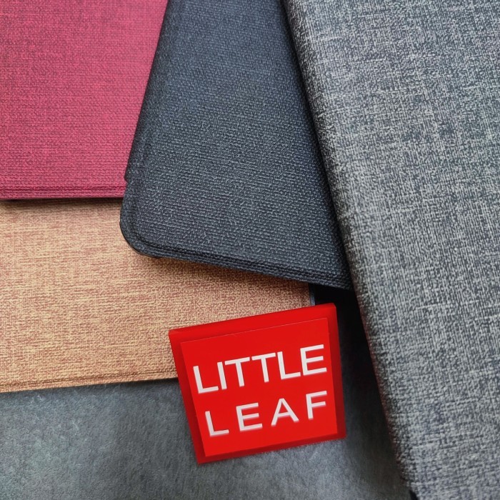 

promo -Fabric Case Kindle Paperwhite 10 10th Casing Cover Denim HardCase 10 - Dark Blue