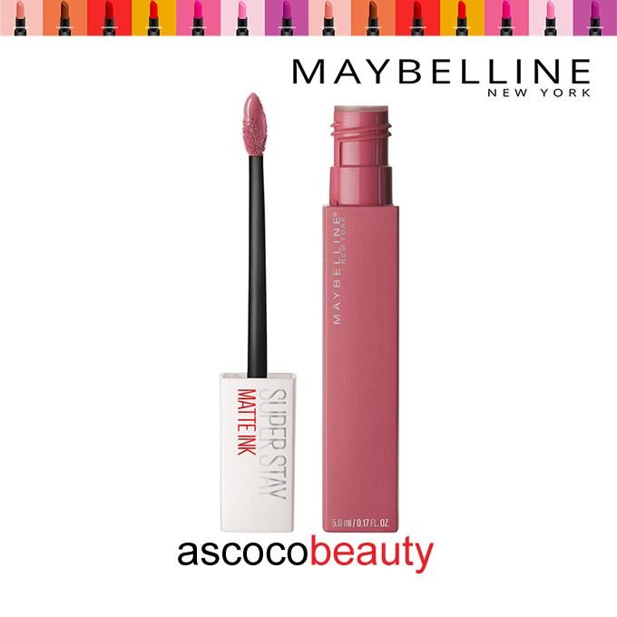 promo  -Maybelline Superstay Matte Ink [ ED 2025 - 2026 ] Lip Cream Transferproof. | Spiced 65 Red 2