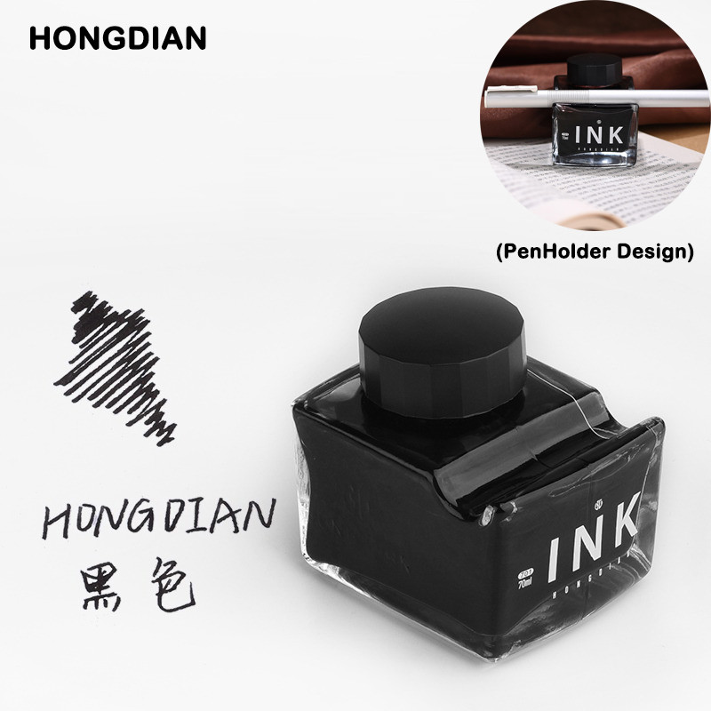 

HONGDIAN 70/60/18ml Various Colors Ink Glass Bottled Ink Fountain Pens Ink Cartridge School Office Supplies Stationery PK JINHAO