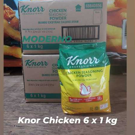 

Knorr chicken powder 1 kg - perkarton isi 6 pack