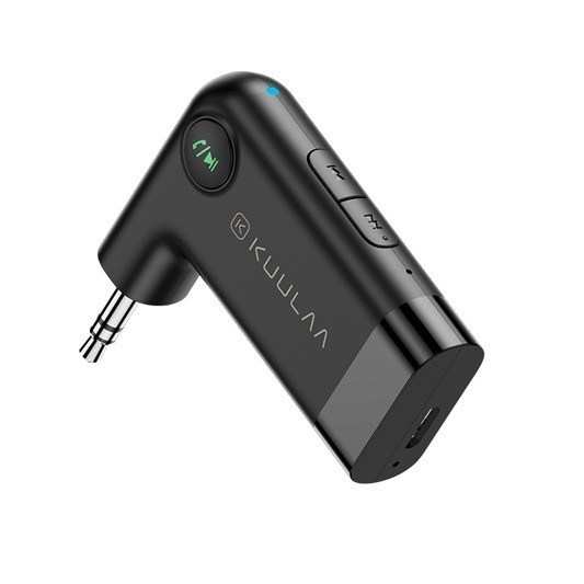 KUULAA Aux Wireless Receiver - Hitam