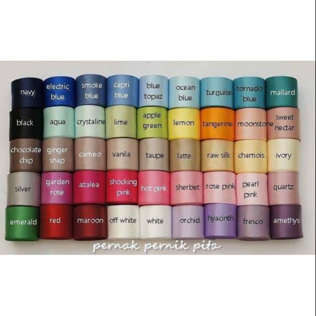 

90CM - PITA SATIN 1 1/2" (3.8CM) POLOS DOUBLE SIDE IMPORT