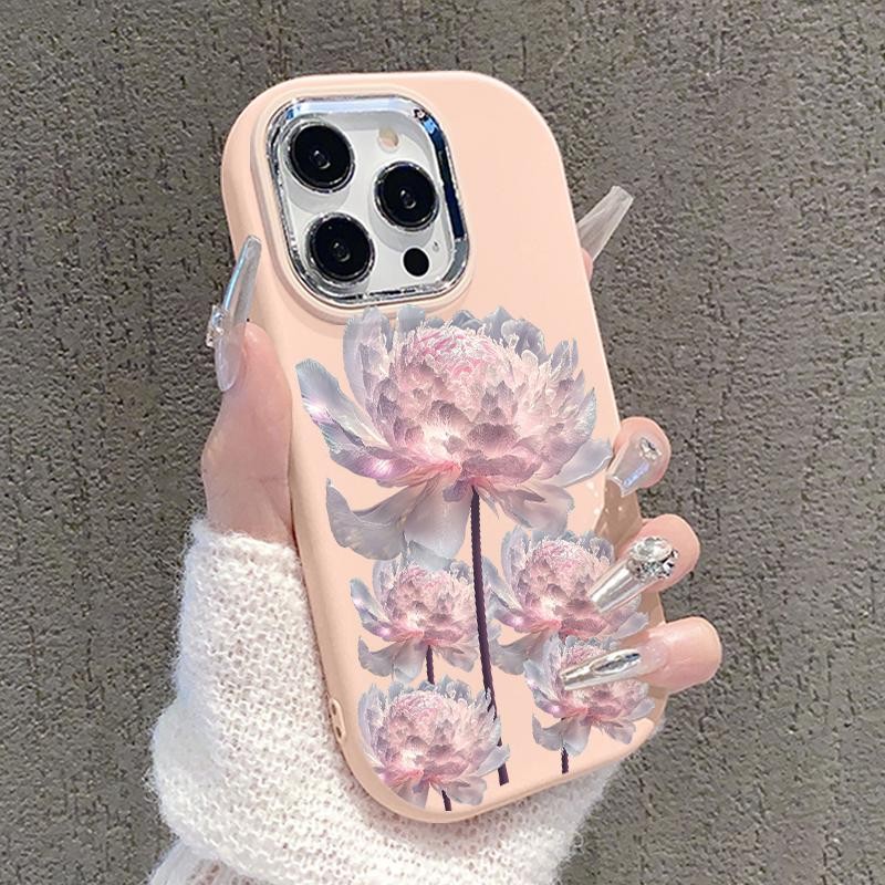 Case For Samsung A32 5G A34 M32 Silicon Candy Floral Flower Girls Softcas